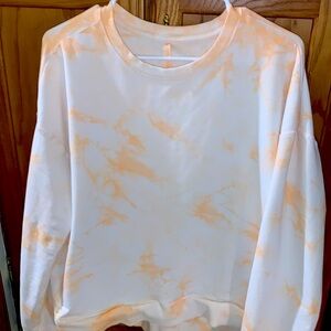 Creamsicles orange tie dye sweatshirt. SOOOO soft ☁️